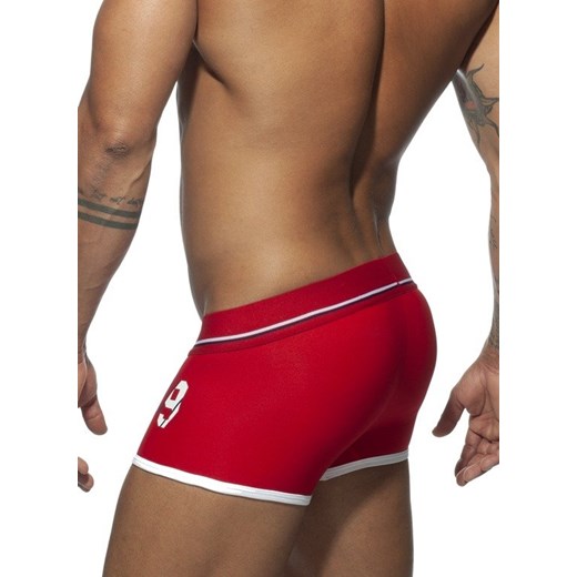 BOKSERKI MĘSKIE ADDICTED - AD708 SPORT 09 BOXER RED Addicted M meskiegacie.pl