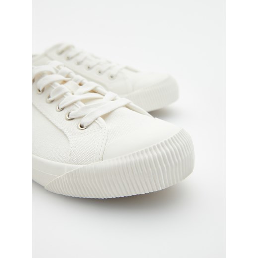 Reserved - Sneakersy na grubej podeszwie - Biały Reserved 44 Reserved