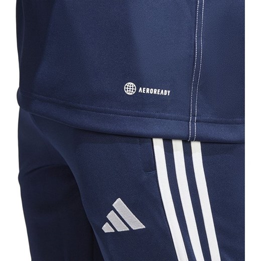 Bluza męska Adidas granatowa w paski sportowa 