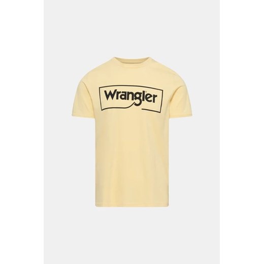 WRANGLER T-shirt - Żółty - Mężczyzna - 2XL(2XL) Wrangler L (L) promocja Halfprice