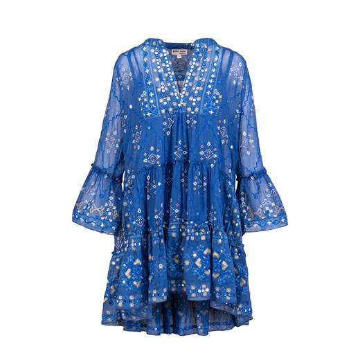 Sukienka Juliet Dunn Mosaic Flared Sleeve Dress ze sklepu S'portofino w kategorii Sukienki - zdjęcie 156157674