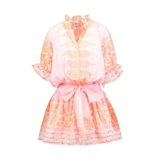 Sukienka Juliet Dunn Dhaka Print Blouson Dress Juliet Dunn M S'portofino