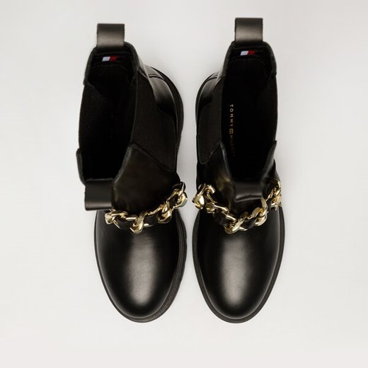 TOMMY HILFIGER MONOCHROMATIC CHELSEA BOOT CHAIN Tommy Hilfiger 41 okazyjna cena Symbiosis