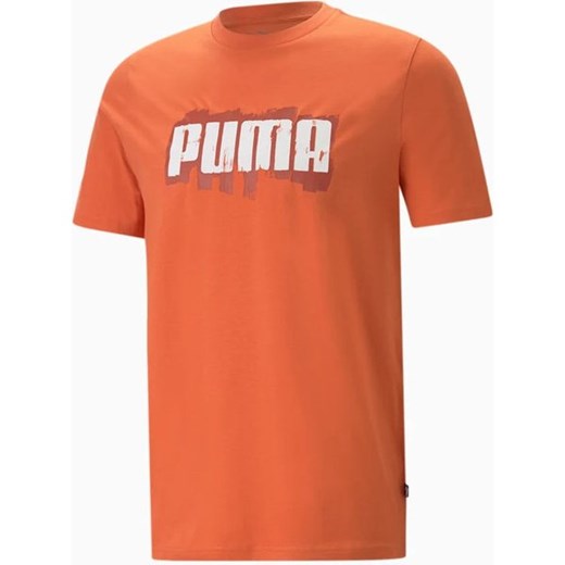 T-shirt męski Puma z krótkim rękawem na wiosnę 