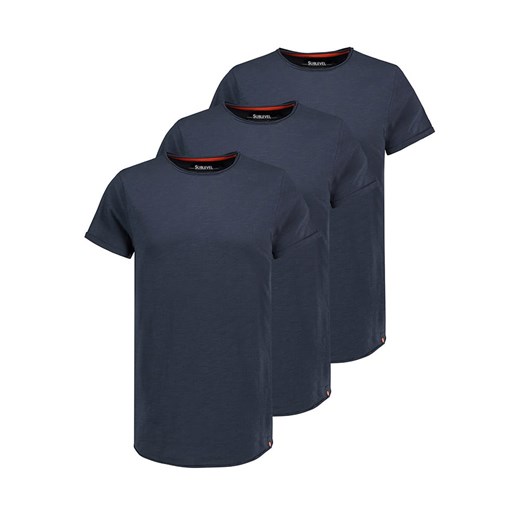 Koszulki (3 szt.) w kolorze granatowym M promocyjna cena Limango Polska
