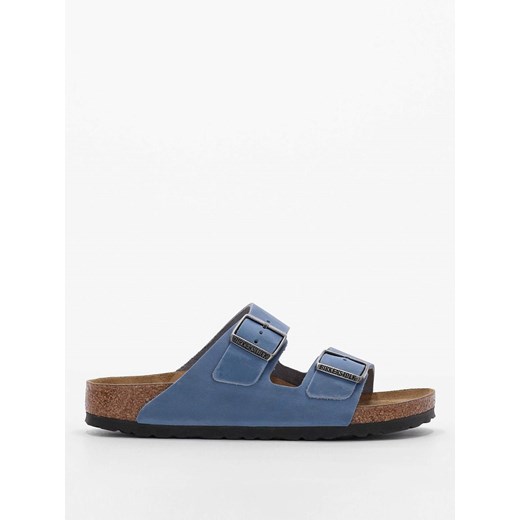 Klapki Birkenstock Arizona SFB LEOI Oiled Leather Dusty Blue Narrow 42 runcolors
