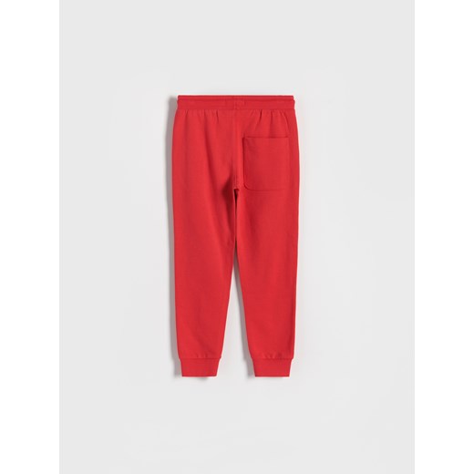 Reserved - Spodnie dresowe z haftem - Czerwony Reserved 122 (6-7 lat) Reserved