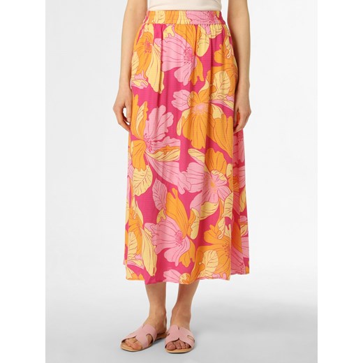 Y.A.S Spódnica damska Kobiety wiskoza pomarańczowy wzorzysty ze sklepu vangraaf w kategorii Spódnice - zdjęcie 156235892