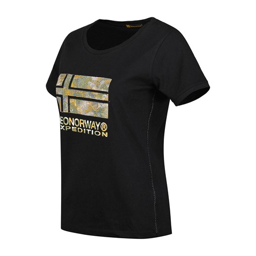 Geographical Norway Koszulka &quot;Jwild&quot; w kolorze czarnym Geographical Norway XL Limango Polska