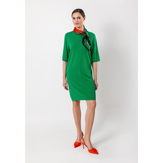 Zielona dzianinowa sukienka ze sklepu Molton w kategorii Sukienki - zdjęcie 156239960