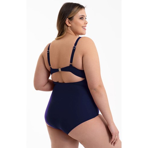 Jednoczęściowy granatowy kostium kąpielowy 616/02, Kolor granatowy, Rozmiar L, Primo ze sklepu Intymna w kategorii Stroje kąpielowe - zdjęcie 156249983