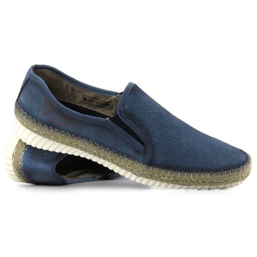 Espadryle męskie Bugatti bez zapięcia casual 