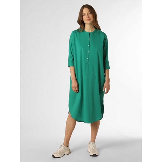 Apriori Sukienka damska Kobiety Bawełna zielony jednolity ze sklepu vangraaf w kategorii Sukienki - zdjęcie 156254493