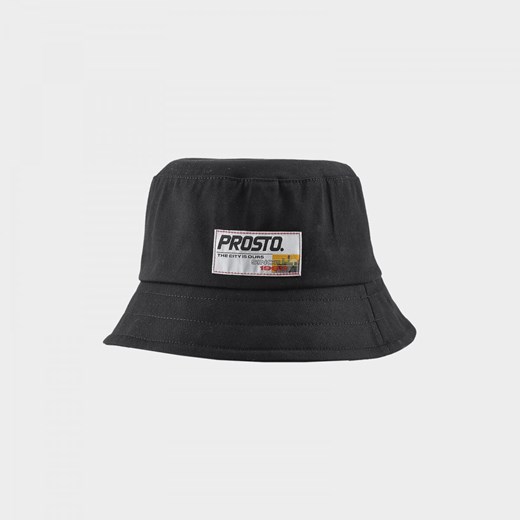 Męski kapelusz bucket hat Prosto Shelby - czarny One-size Sportstylestory.com