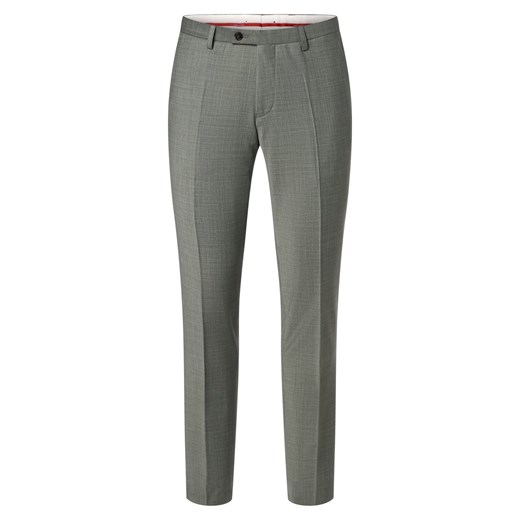 CG - CLUB of GENTS Męskie spodnie od garnituru modułowego Mężczyźni Slim Fit Sztuczne włókno trzcinowy marmurkowy ze sklepu vangraaf w kategorii Spodnie męskie - zdjęcie 156258374