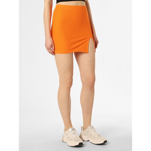 Noisy May Spódnica damska Kobiety pomarańczowy jednolity ze sklepu vangraaf w kategorii Spódnice - zdjęcie 156259243