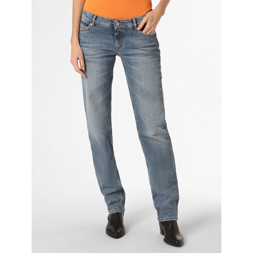 Marc O'Polo Jeansy Kobiety Bawełna blue stone jednolity ze sklepu vangraaf w kategorii Jeansy damskie - zdjęcie 156259301