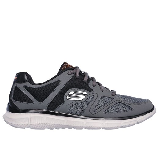 Buty męskie Skechers Verse Flash Point 58350CCOR - szare ze sklepu streetstyle24.pl w kategorii Buty sportowe męskie - zdjęcie 156263903