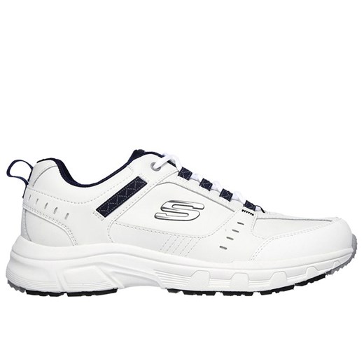 Buty Skechers Oak Canyon Redwick 51896WNV - białe ze sklepu streetstyle24.pl w kategorii Buty sportowe męskie - zdjęcie 156263921