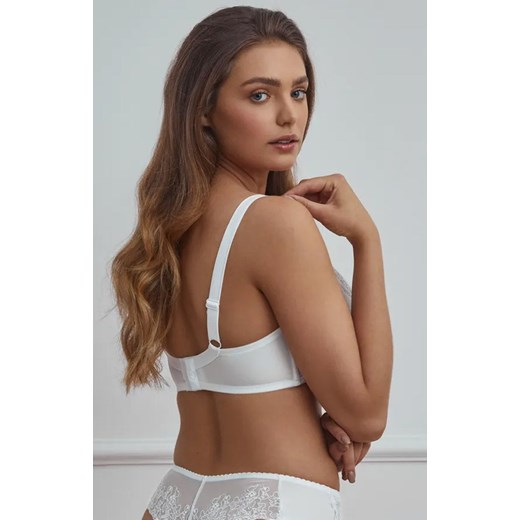 Biustonosz koronkowy semi-soft w kolorze białym Emilia K37, Kolor biały, Rozmiar 70G, Dalia ze sklepu Intymna w kategorii Biustonosze - zdjęcie 156277021