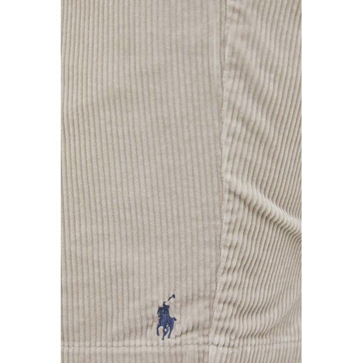 Polo Ralph Lauren szorty sztruksowe kolor beżowy Polo Ralph Lauren M ANSWEAR.com
