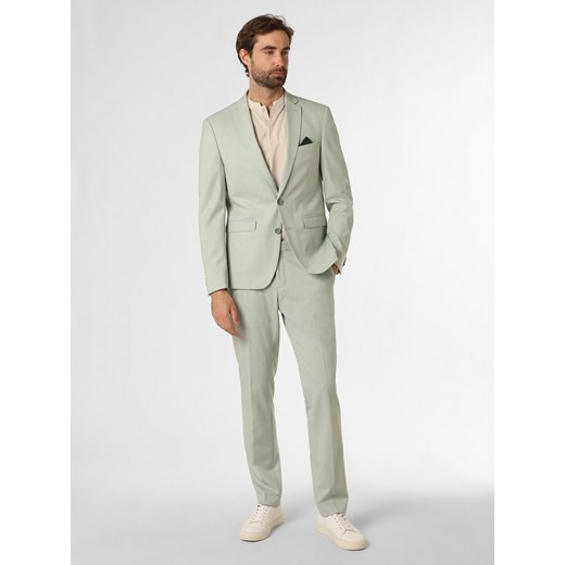 Finshley & Harding Męski garnitur Mężczyźni Slim Fit miętowy jednolity Finshley & Harding 48 vangraaf