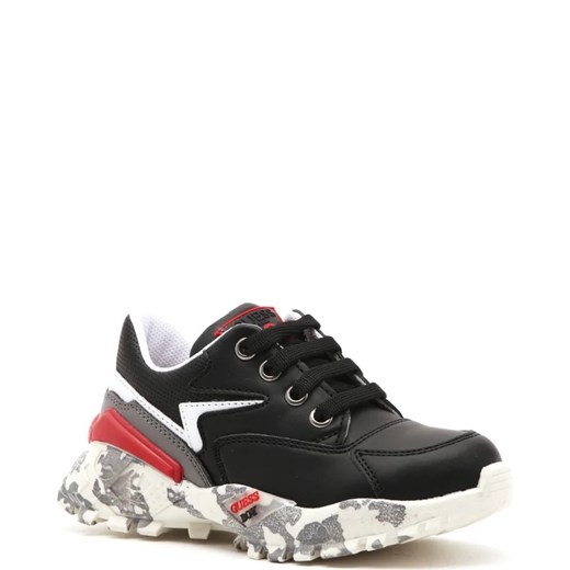 Guess Sneakersy NATHAN | z dodatkiem skóry Guess 27 wyprzedaż Gomez Fashion Store