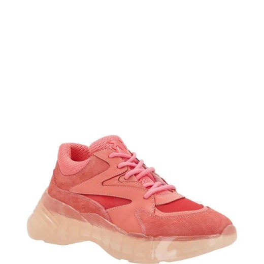 Pinko Sneakersy RUBINO 6 | z dodatkiem skóry Pinko 38 okazyjna cena Gomez Fashion Store