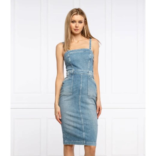 GUESS JEANS Sukienka XS okazyjna cena Gomez Fashion Store
