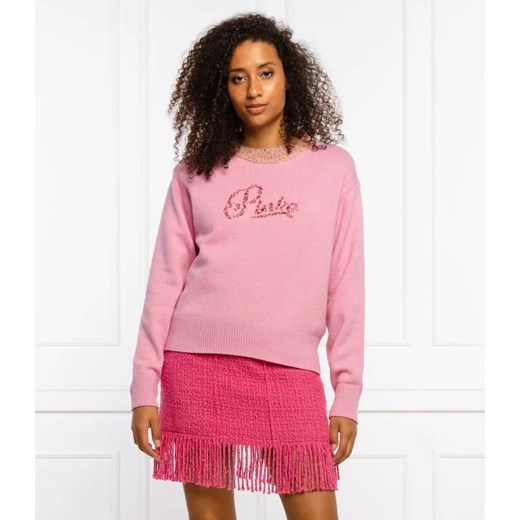 Pinko Sweter MOSCATO 1 | Regular Fit | z dodatkiem wełny Pinko M promocja Gomez Fashion Store