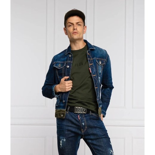 Dsquared2 Kurtka jeansowa Mini Jean | Regular Fit Dsquared2 48 okazyjna cena Gomez Fashion Store
