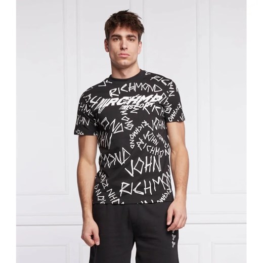 RICHMOND SPORT T-shirt ADROA | Regular Fit Richmond Sport L wyprzedaż Gomez Fashion Store