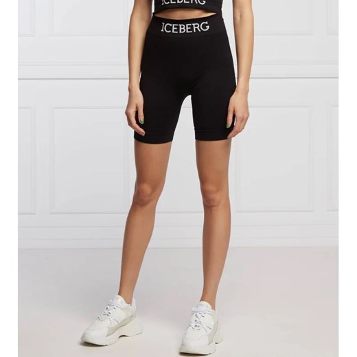 Iceberg Spodenki kolarzówki | Slim Fit Iceberg M promocyjna cena Gomez Fashion Store