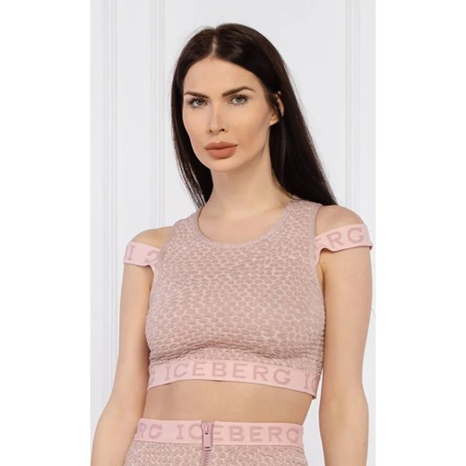 Iceberg Top | Slim Fit Iceberg XS okazja Gomez Fashion Store