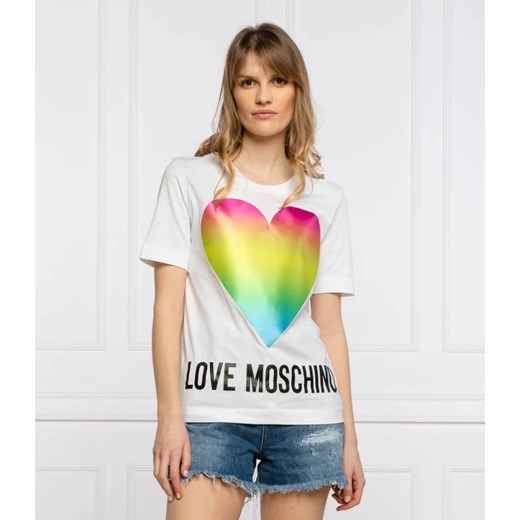 Love Moschino T-shirt | Regular Fit Love Moschino 36 okazja Gomez Fashion Store