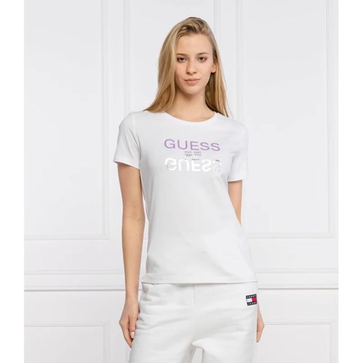 GUESS JEANS T-shirt GLENNA | Regular Fit XS okazja Gomez Fashion Store