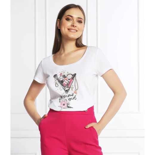 Liu Jo T-shirt | Straight fit Liu Jo S wyprzedaż Gomez Fashion Store