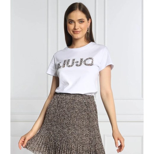 Liu Jo T-shirt | Regular Fit Liu Jo L okazyjna cena Gomez Fashion Store