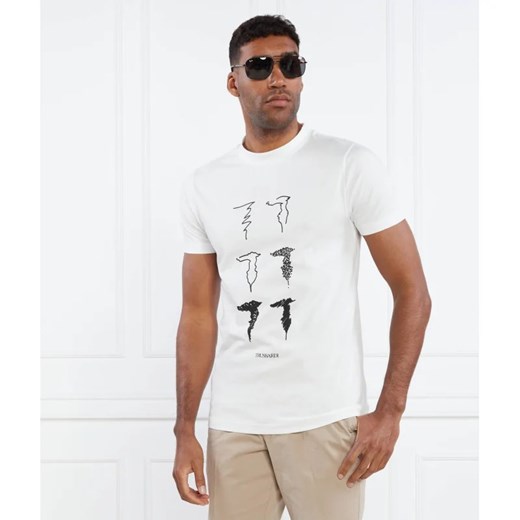 Trussardi T-shirt | Regular Fit Trussardi L Gomez Fashion Store wyprzedaż