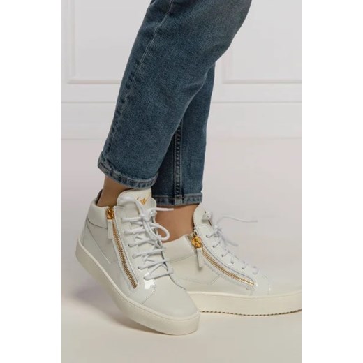 Giuseppe Zanotti Skórzane trampki Giuseppe Zanotti 37 promocyjna cena Gomez Fashion Store