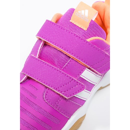 adidas Performance GYMPLUS 3 Obuwie treningowe flash pink/white/flash orange zalando fioletowy materiałowe