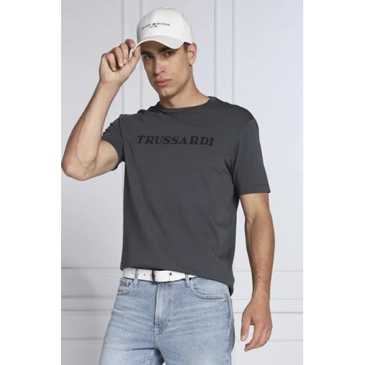 Trussardi T-shirt | Regular Fit Trussardi M promocyjna cena Gomez Fashion Store