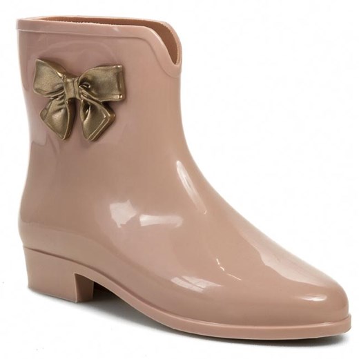 Kalosze MEL BY MELISSA - Mel Pop Bow Sp Ad 32051 Beige/Gold 51866 eobuwie-pl brazowy damskie