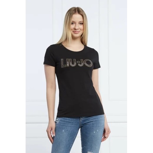 Liu Jo Rose T-shirt | Regular Fit XS okazja Gomez Fashion Store