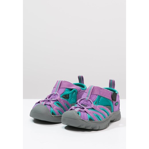 Keen WHISPER Sandały trekkingowe dewberry/baltic zalando fioletowy na rzepy