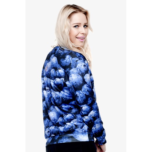 Bluza Fullprint Blueberries magiazakupow-com granatowy bluza