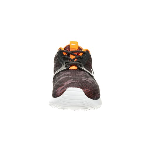 Nike Sportswear ROSHERUN FLIGHT WEIGHT Tenisówki i Trampki dark grey/white/total orange/black zalando szary okrągłe
