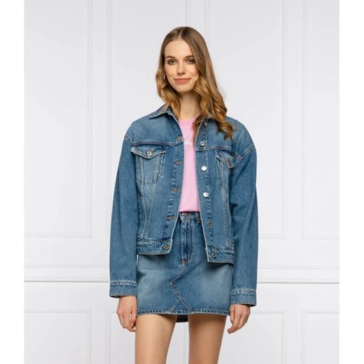 MSGM Kurtka jeansowa | Regular Fit 32 okazja Gomez Fashion Store