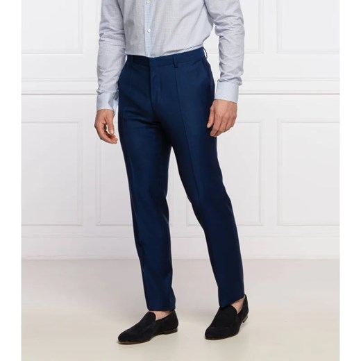 BOSS Wełniane spodnie Genius5 | Slim Fit 56 wyprzedaż Gomez Fashion Store