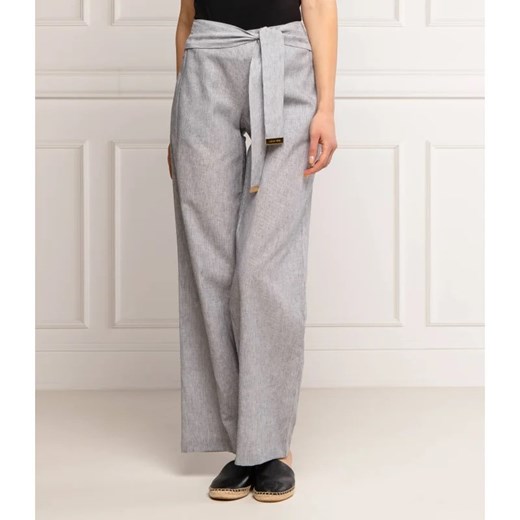 Michael Kors Lniane spodnie | Regular Fit Michael Kors 34 promocja Gomez Fashion Store